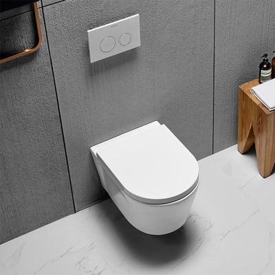 Watermark Wall Hung Toilet 530x364x345mm Portable Lavatory Sanitary Ware Bathroom