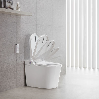 Bathroom Smart Wc Seat Ceramic One Piece S trap Water Temperature Adjustment