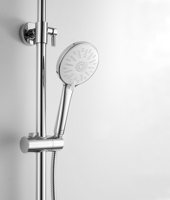 Brass Bathroom Hand Shower Set With Slide Bar 3 Function