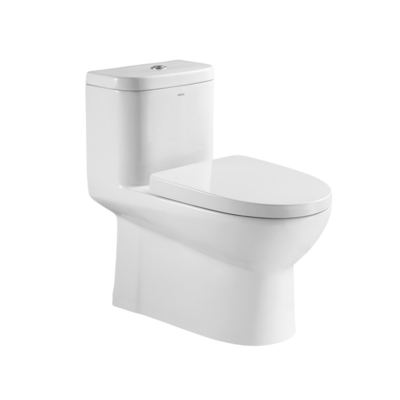 Round Bowl 1.1GPF One Piece Toilets  Siphon Flush 4L