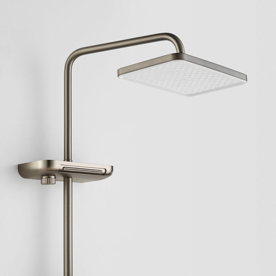 Contemporary Hand Shower Mixer Set Hand Held Wall Mount Shower Head Round