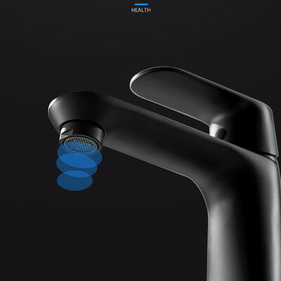 ARROW Contemporary Single Hole Deck Mounted Brass Bathroom Faucet with Ceramic Valve Core and 5 Year Warranty