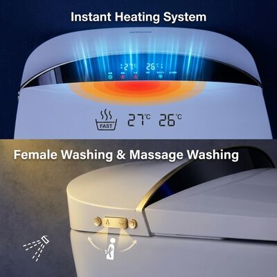 ARROW AKB1333 One Piece Smart Toilet Instant Heating System Auto Deodorization Female Washing Electric Bidet