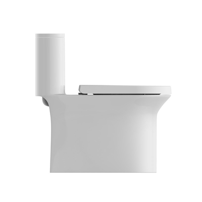 SASO 1 Piece Toilet Bowl Siphonic Jet Flushing / Washdown