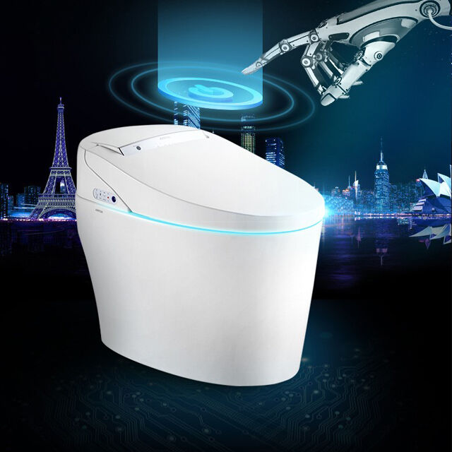 ARROW Brand Ceramic Smart Toilet with Siphon Jet Flushing Self-cleaning Glaze and Buttocks Washing Function