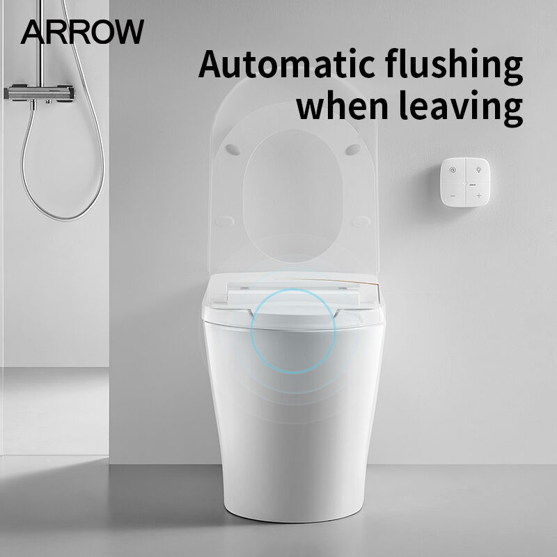 ARROW ST-8010 Spa-Therapy Smart Bidet Toilet | 5-Mode Massage Wash, Aromatherapy Diffuser & Chromotherapy Night Light for Home Wellness